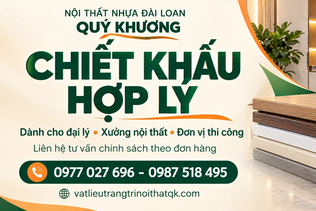 NỘI THẤT NHỰA ĐÀI LOAN - QUÝ KHƯƠNG