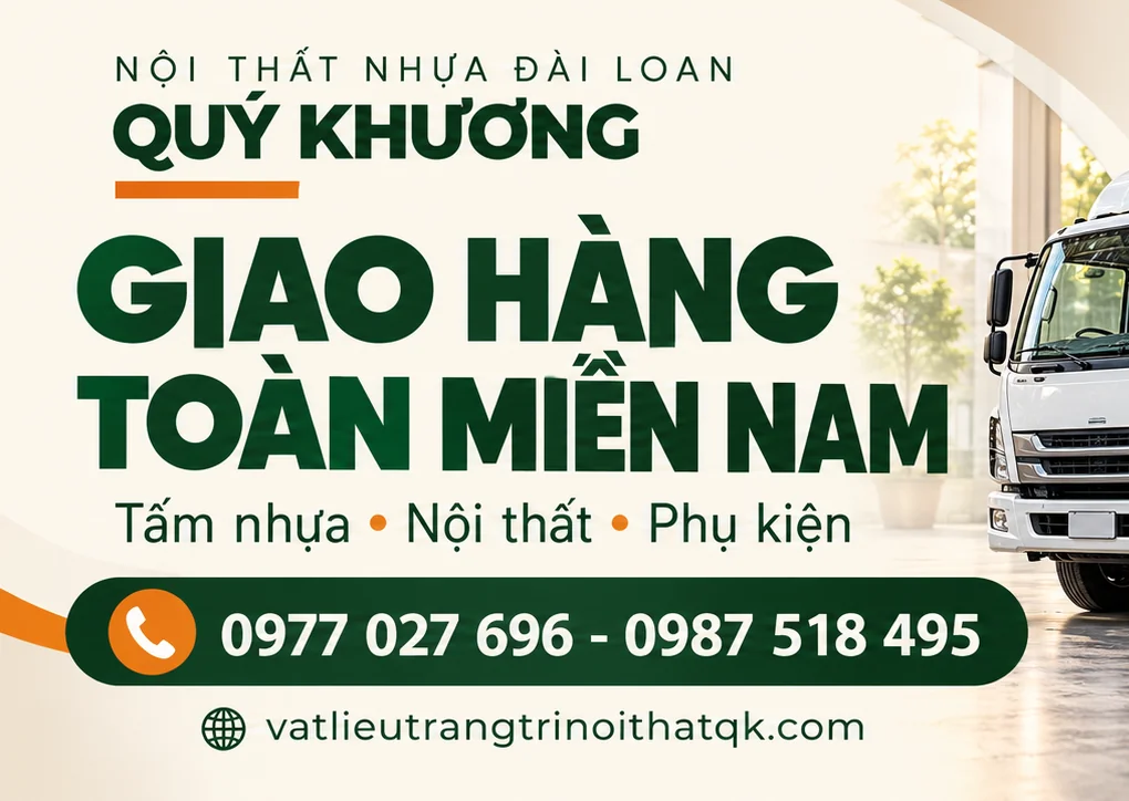 NỘI THẤT NHỰA ĐÀI LOAN - QUÝ KHƯƠNG